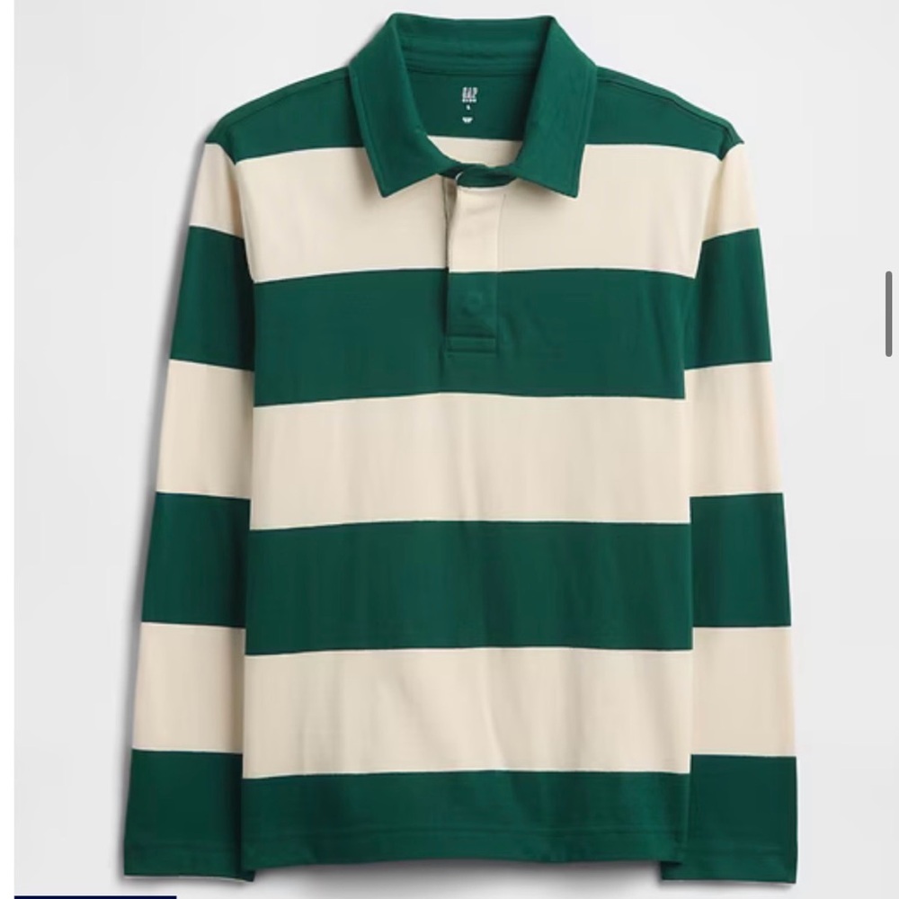 GAP Kids Relaxed Stripe Rugby Polo XXL